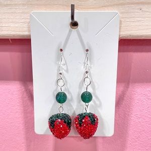 Strawberry earrings